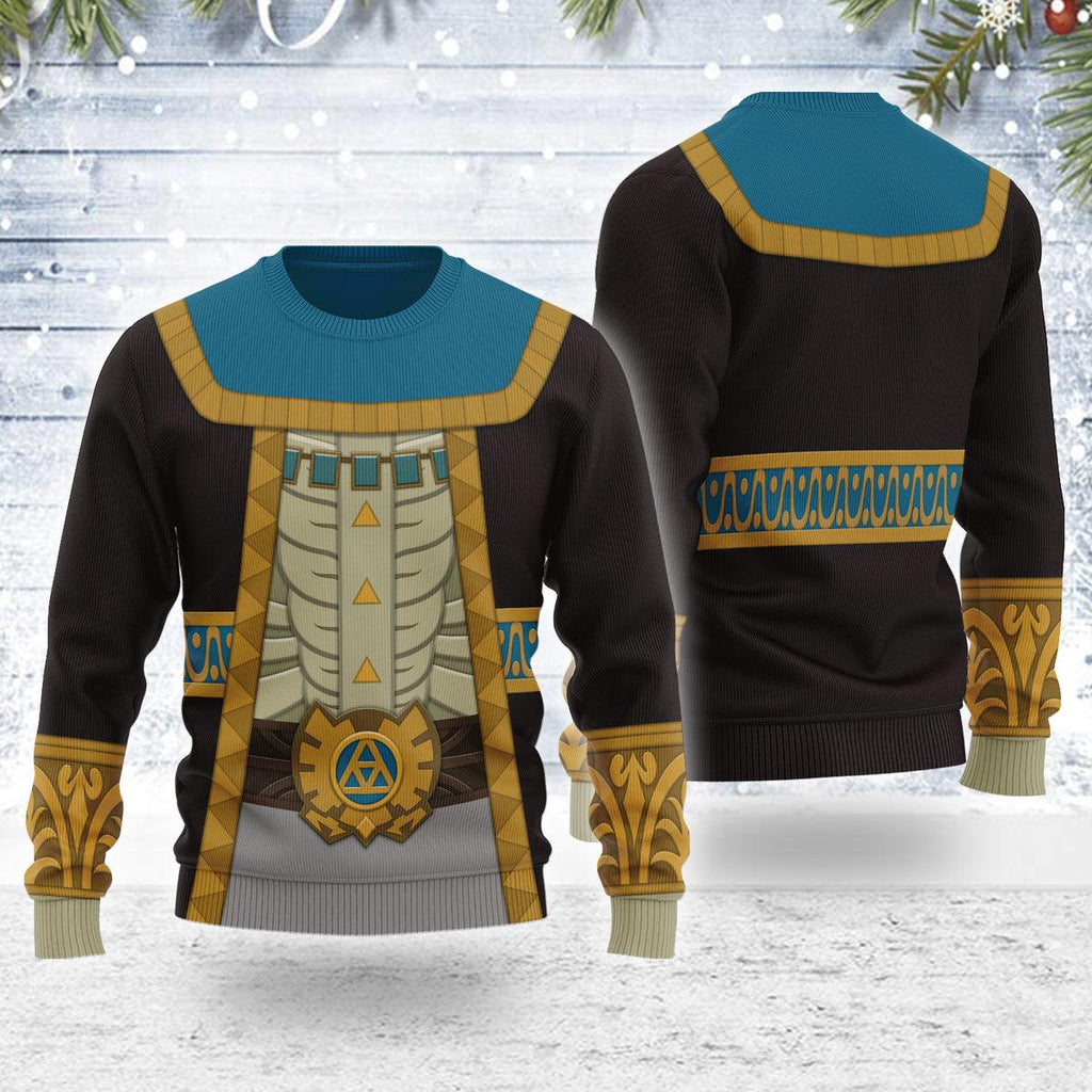 King of Hyrule Themed Costume Unisex Christmas Wool Sweater - OodieGang.com