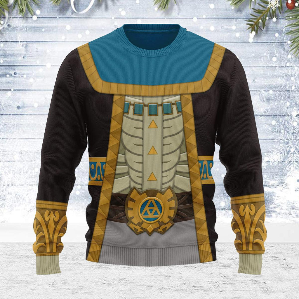 King of Hyrule Themed Costume Unisex Christmas Wool Sweater - OodieGang.com