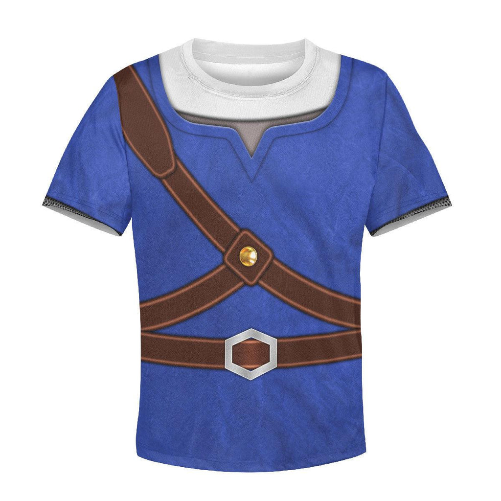 Knights of Skyloft Blue Costume Kid Tops Hoodie Sweatshirt T-Shirt - OodieGang.com