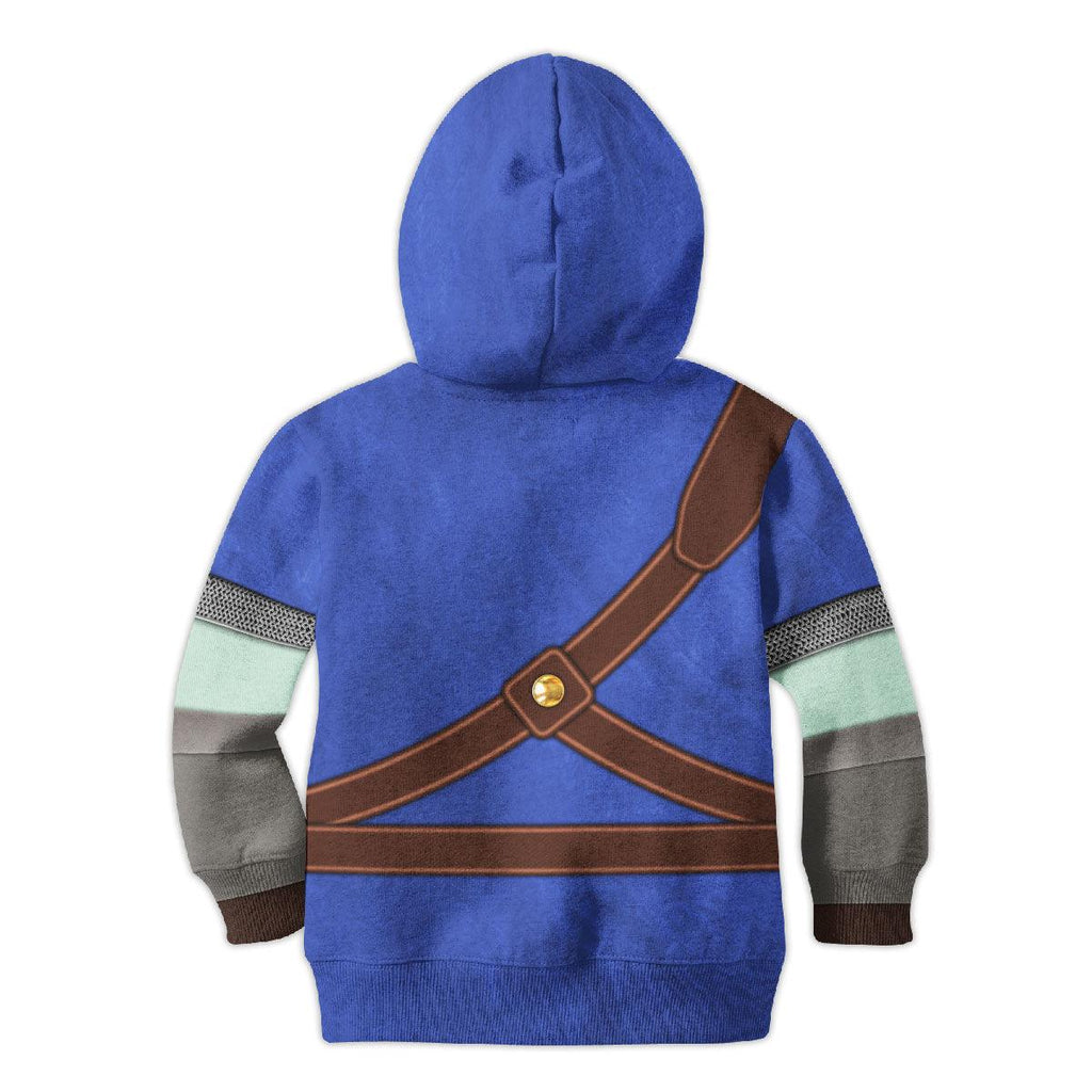 Knights of Skyloft Blue Costume Kid Tops Hoodie Sweatshirt T-Shirt - OodieGang.com