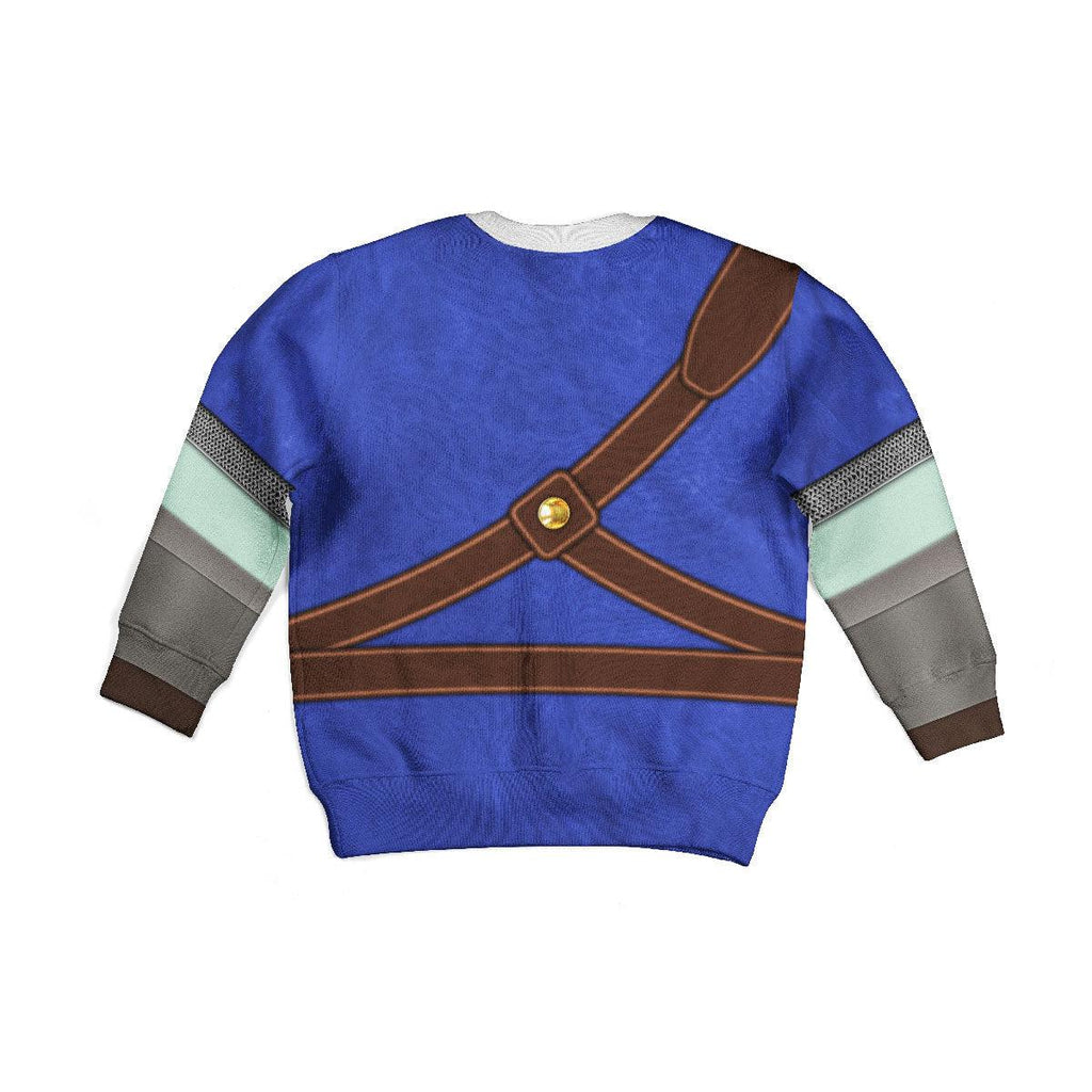 Knights of Skyloft Blue Costume Kid Tops Hoodie Sweatshirt T-Shirt - OodieGang.com