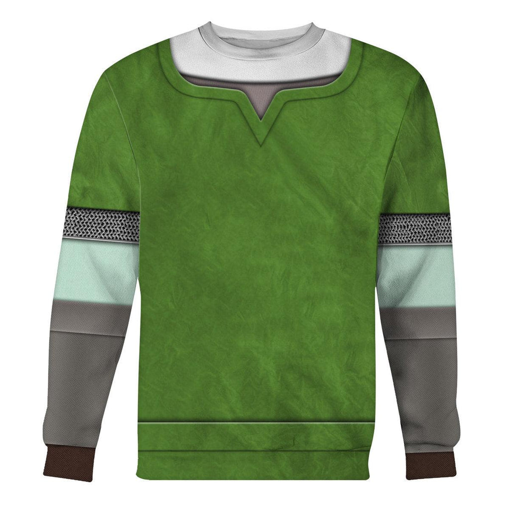 Knights of Skyloft Green New Unisex Hoodie Sweatshirt T-shirt Sweatpants Cosplay - OodieGang.com