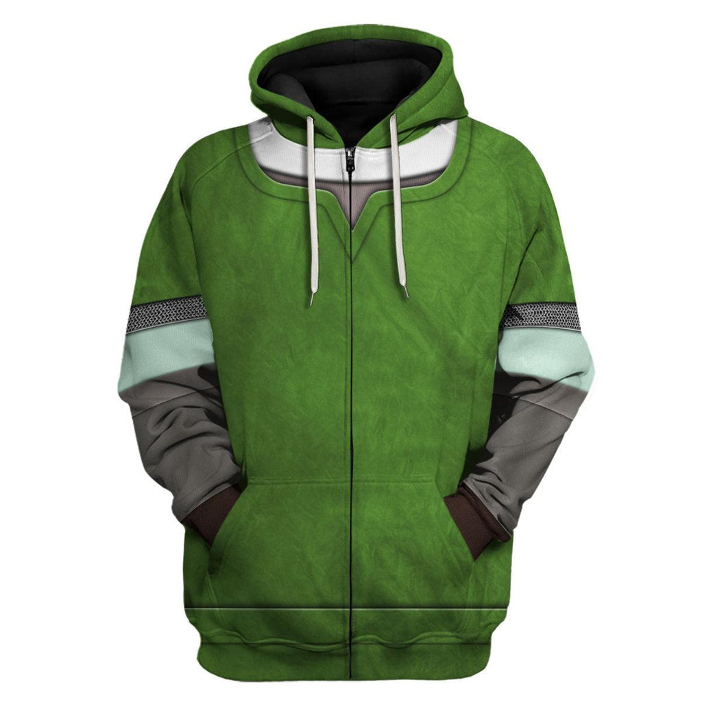 Knights of Skyloft Green New Unisex Hoodie Sweatshirt T-shirt Sweatpants Cosplay - OodieGang.com