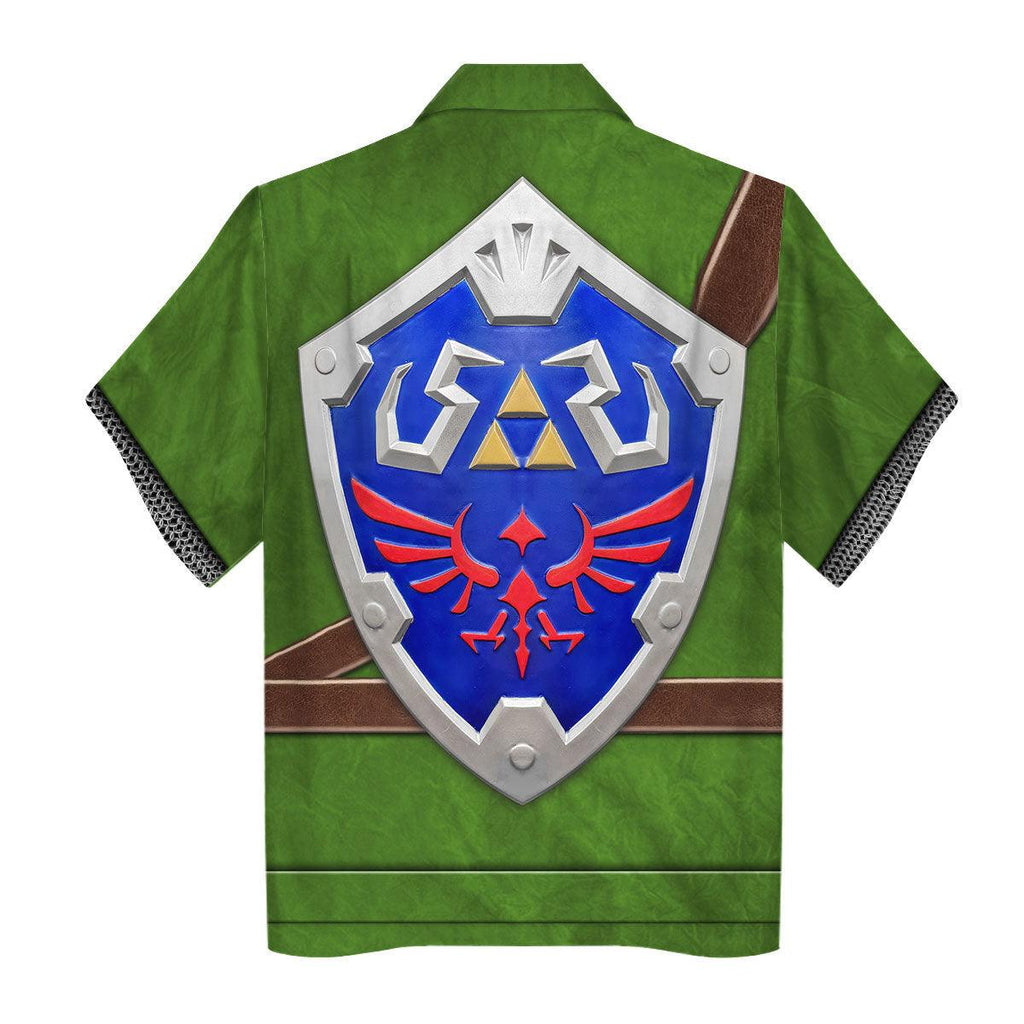 Knights of Skyloft Green Shield Unisex Hoodie Sweatshirt T-shirt Sweatpants Cosplay - OodieGang.com