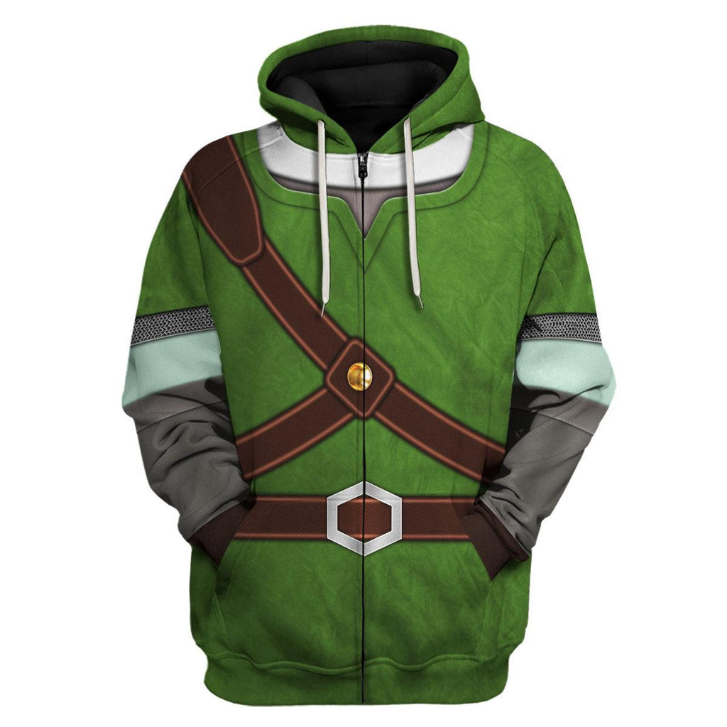 Knights of Skyloft Green Unisex Hoodie Sweatshirt T-shirt Sweatpants Cosplay - OodieGang.com