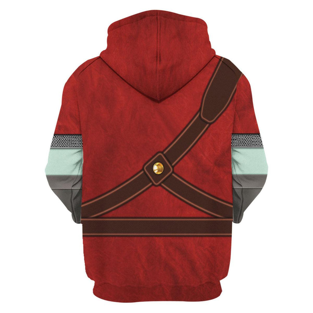 Knights of Skyloft Red Unisex Hoodie Sweatshirt T-shirt Sweatpants Cosplay - OodieGang.com