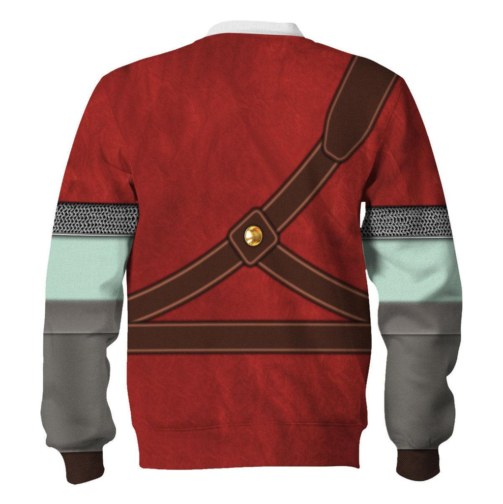 Knights of Skyloft Red Unisex Hoodie Sweatshirt T-shirt Sweatpants Cosplay - OodieGang.com