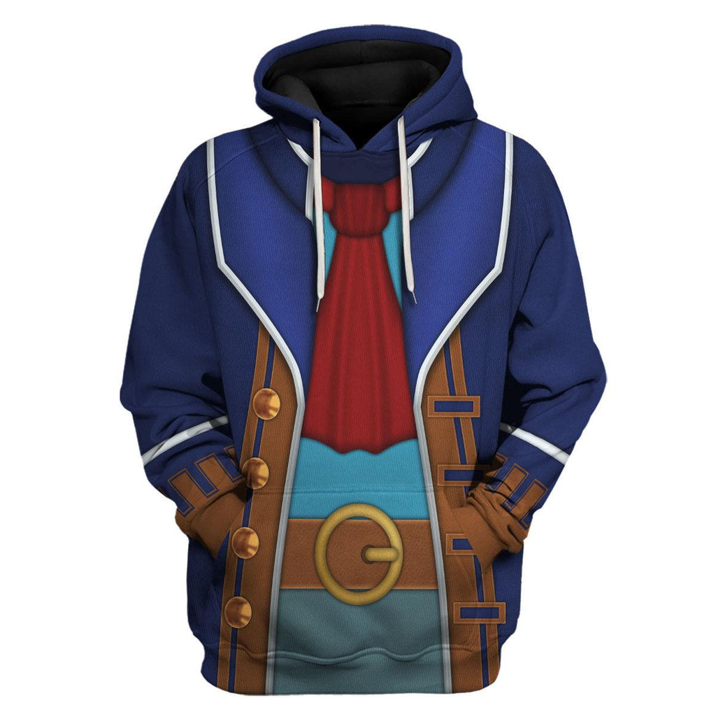 Linebeck Costume Unisex Hoodie Sweatshirt T-shirt Sweatpants Cosplay - OodieGang.com