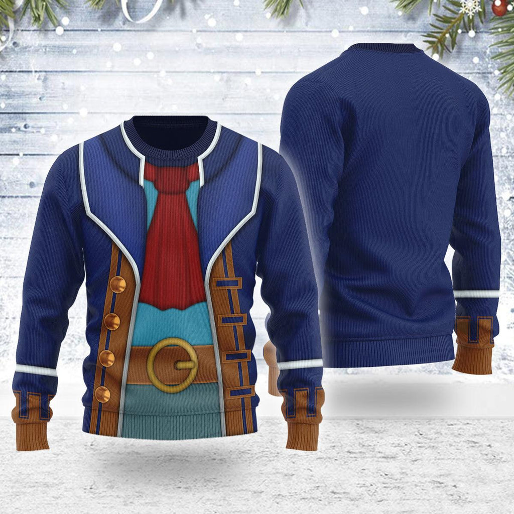 Linebeck Themed Costume Unisex Christmas Wool Sweater - OodieGang.com