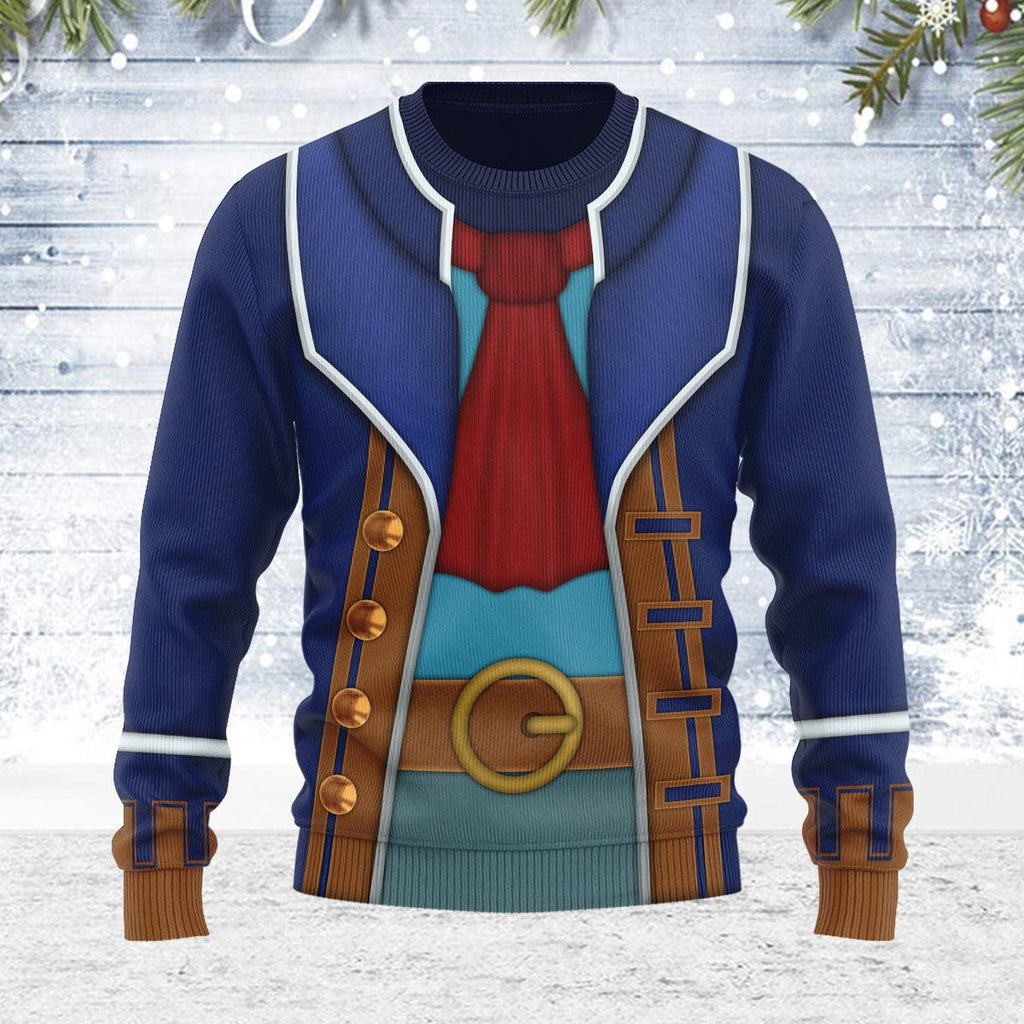 Linebeck Themed Costume Unisex Christmas Wool Sweater - OodieGang.com