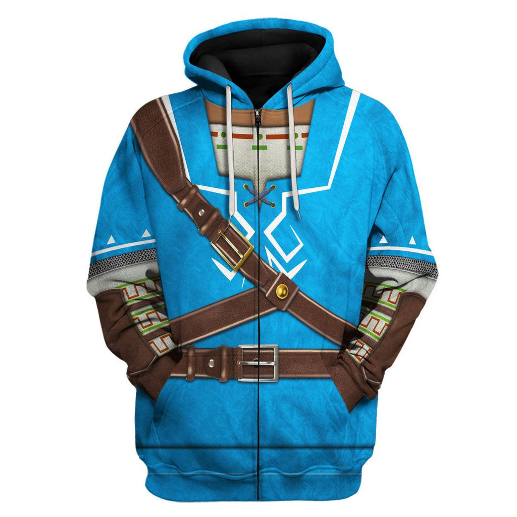 Link Attire Champion's Tunic Shield Unisex Hoodie Sweatshirt T-shirt Sweatpants Cosplay - OodieGang.com