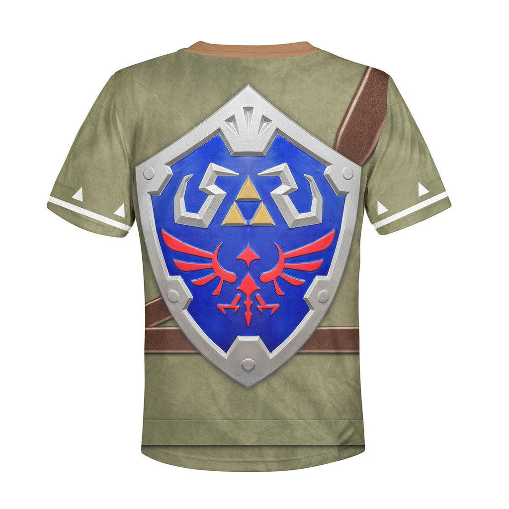 Link Attire Shield Kid Tops Hoodie Sweatshirt T-Shirt - OodieGang.com