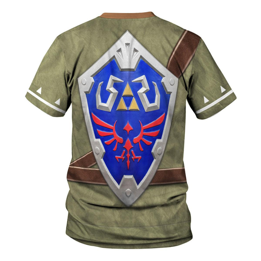 Link Attire Shield Unisex Hoodie Sweatshirt T-shirt Sweatpants Cosplay - OodieGang.com