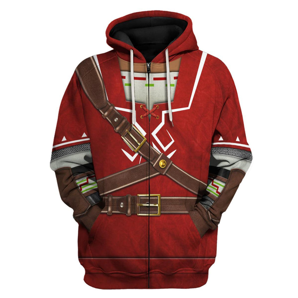 Link Goron Tunic Attire Unisex Hoodie Sweatshirt T-shirt Sweatpants Cosplay - OodieGang.com