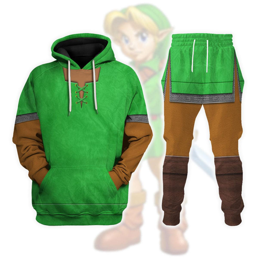 Link Iconic Attire New Unisex Hoodie Sweatshirt T-shirt Sweatpants Cosplay - CustomsPig.com