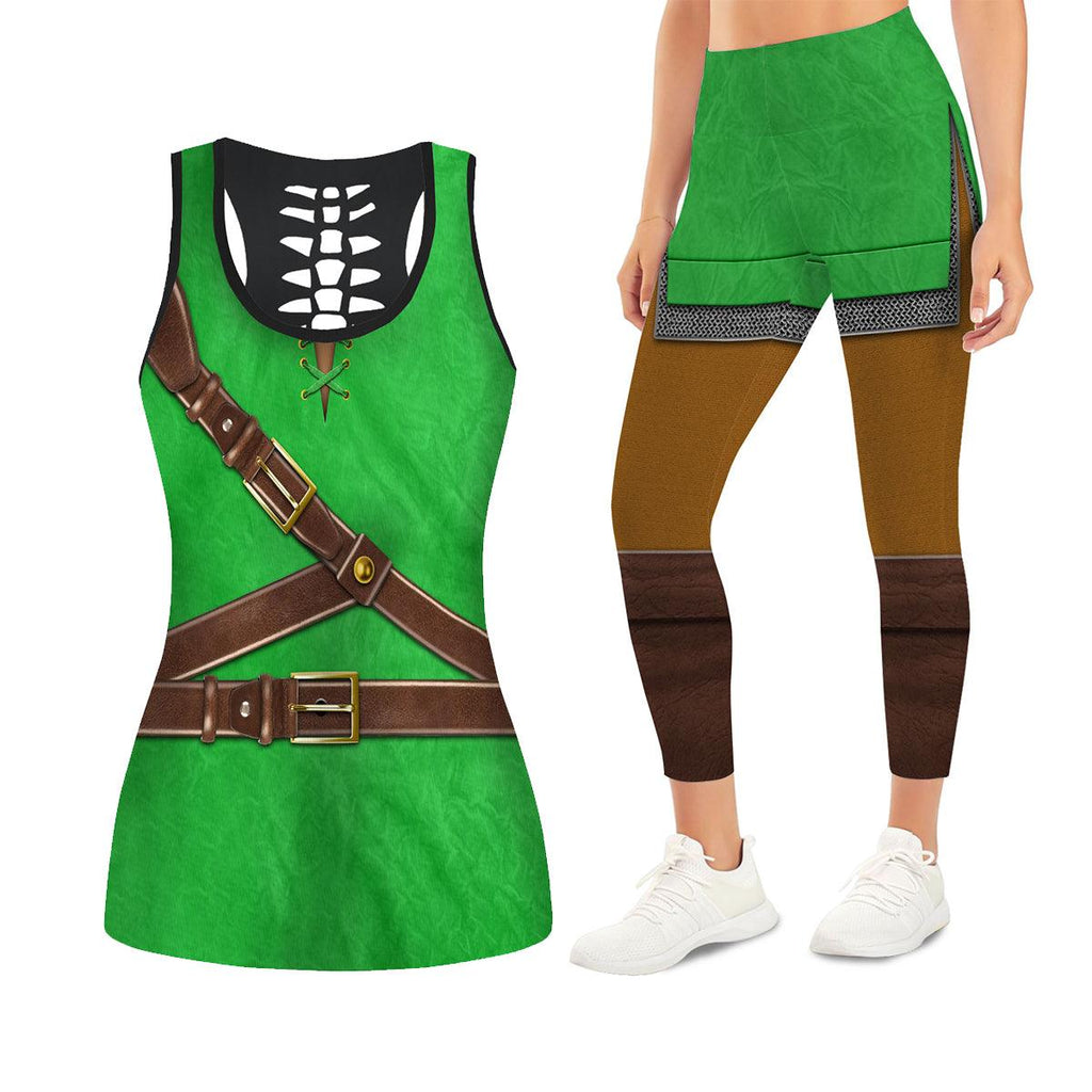 Link Iconic Costume Tank Tops & Leggings - OodieGang.com