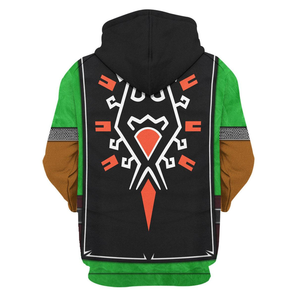 Link Iconic Tears Of The Kingdom Costume Unisex Hoodie Sweatshirt T-shirt Sweatpants Cosplay - OodieGang.com