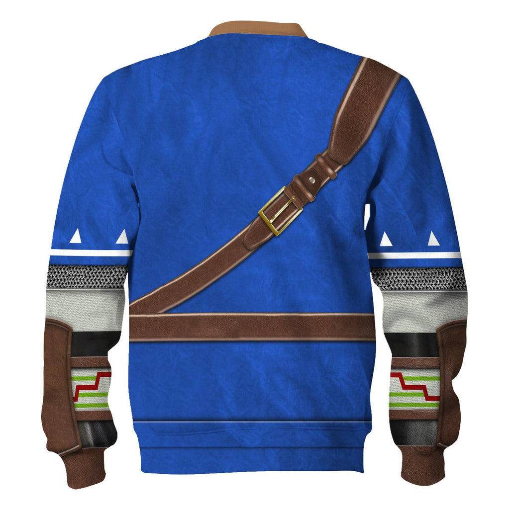 Link Zora Tunic Attire Unisex Hoodie Sweatshirt T-shirt Sweatpants Cosplay - OodieGang.com