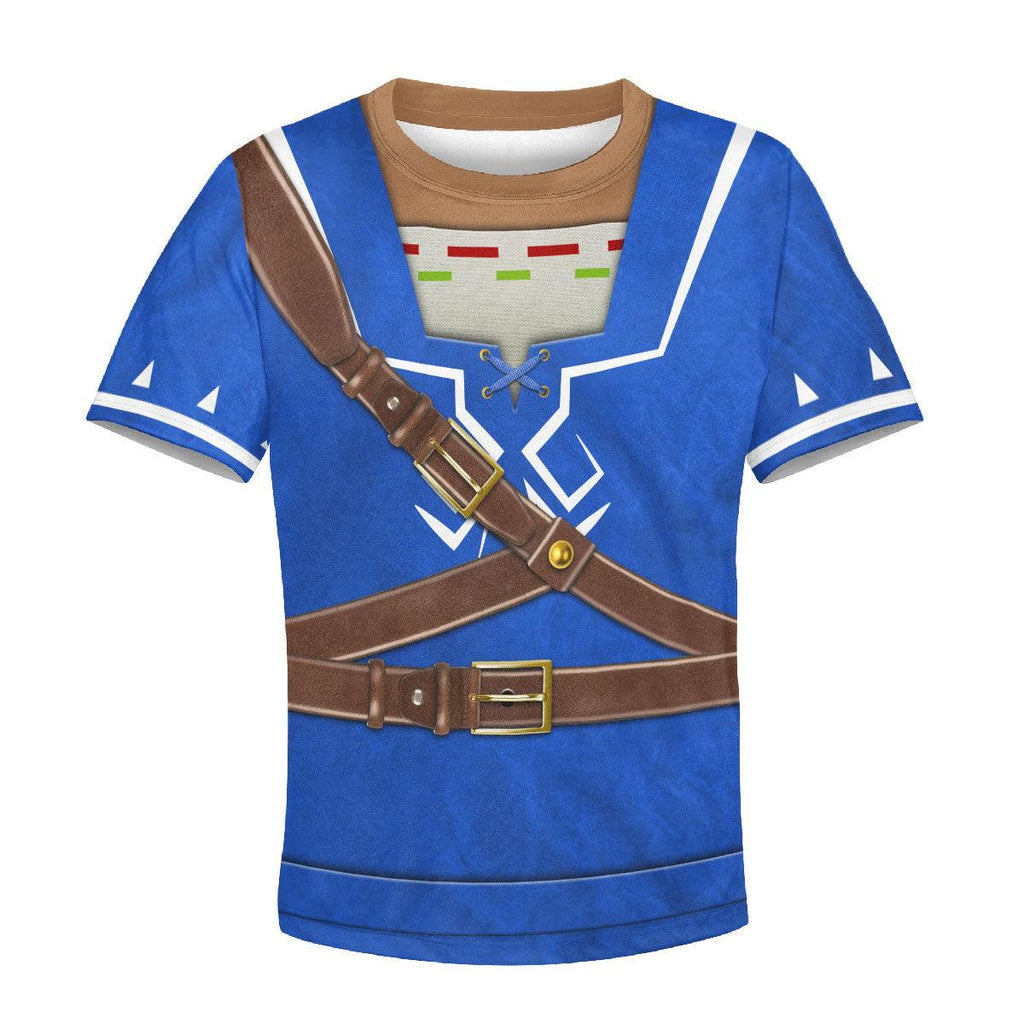 Link Zora Tunic Costume Kid Tops Hoodie Sweatshirt T-Shirt - OodieGang.com