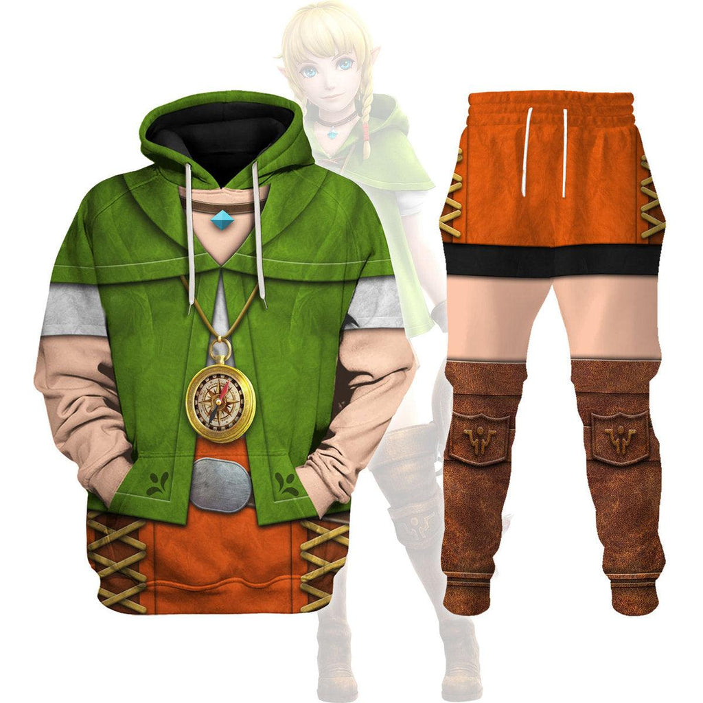 Linkle Attire Unisex Hoodie Sweatshirt T-shirt Sweatpants Cosplay - CustomsPig.com