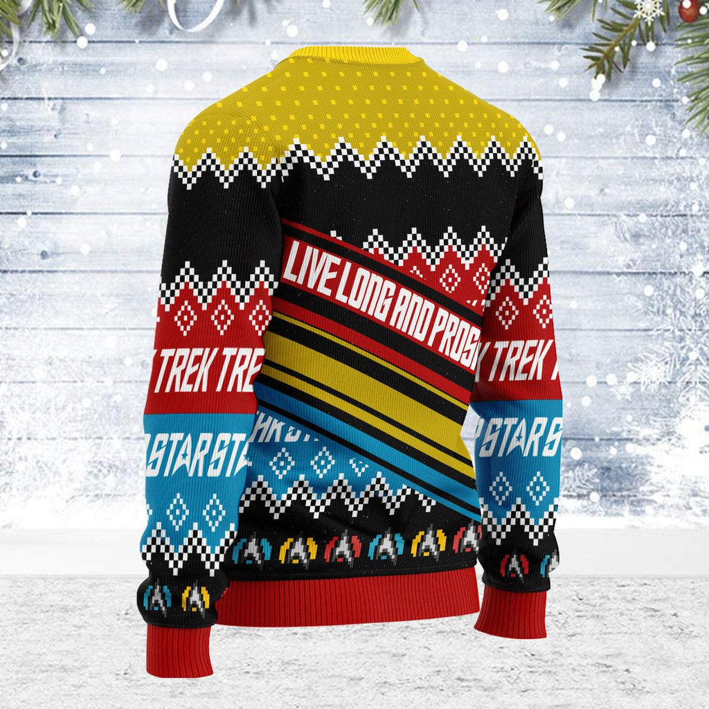 Live Long And Prosper Christmas Sweater - OodieGang.com