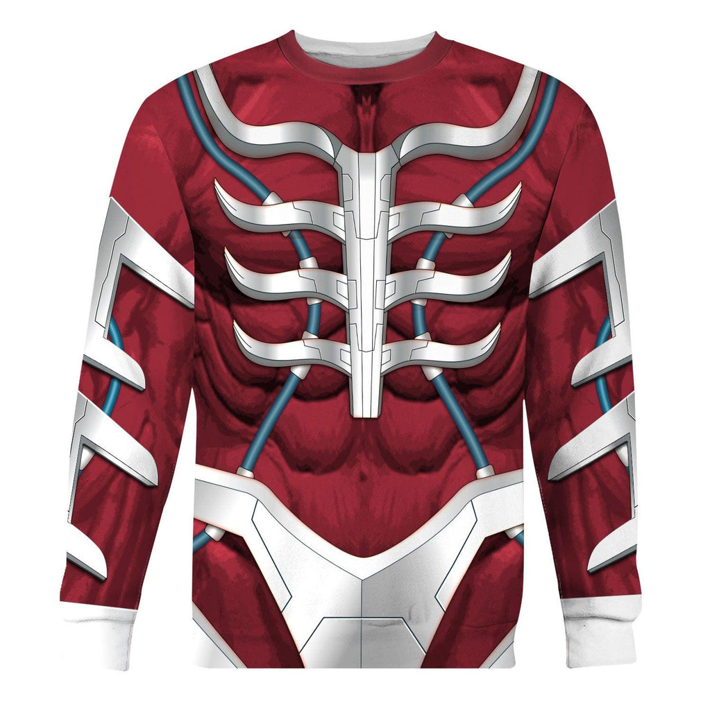 Lord Zedd Mighty Morphin Hoodies Sweatshirt T-shirt Hawaiian Tracksuit - OodieGang.com