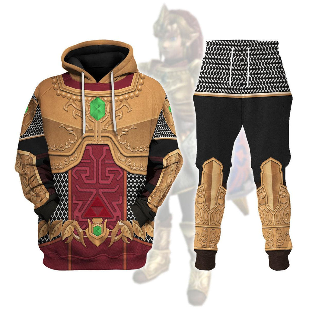 Magic Armor - Twilight Princess Link Attire Unisex Hoodie Sweatshirt T-shirt Sweatpants Cosplay - CustomsPig.com