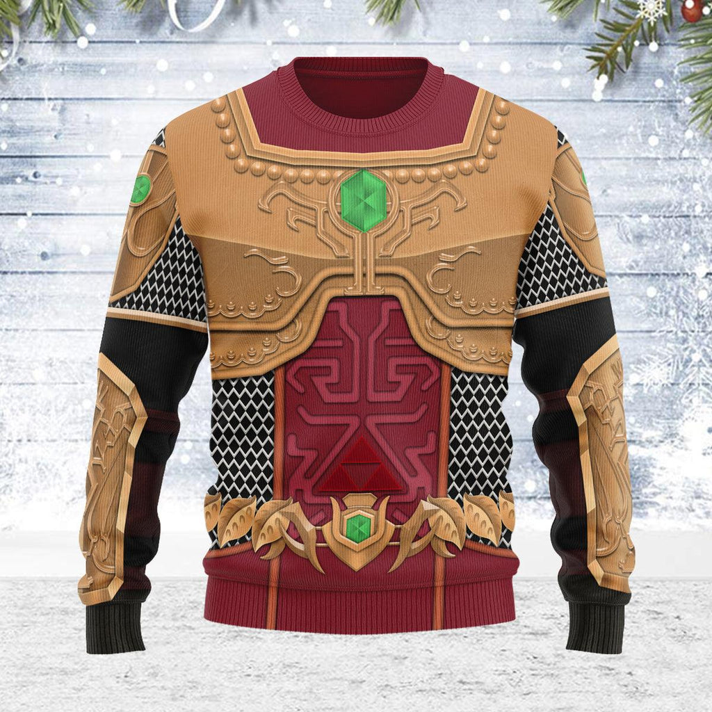 Magic Armor Twilight Princess Themed Costume Unisex Christmas Wool Sweater - OodieGang.com