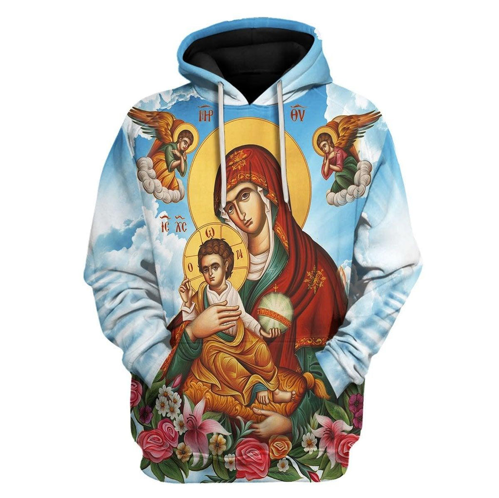 Mary Eastern Christianity Hoodie - OodieGang