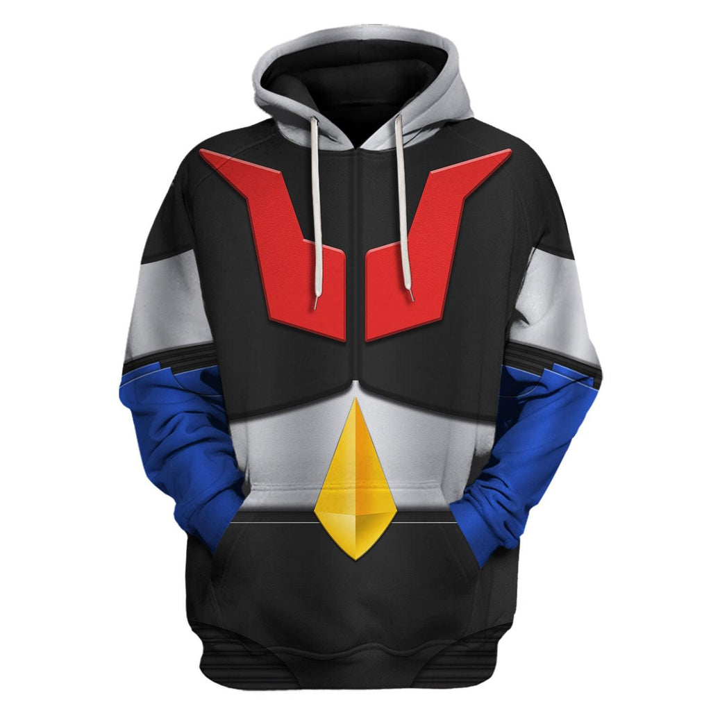 Mazinger Z Tranzor Z Cosplay Costumes: Hoodies, T-Shirts, and Tracksuits | Oodiegang.com - DucG