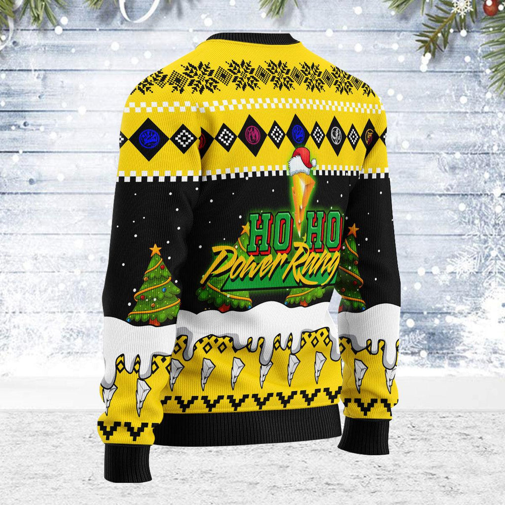 Merry Christmas OodieGang Yellow Hoho Ranger Unisex Wool Sweater - OodieGang.com