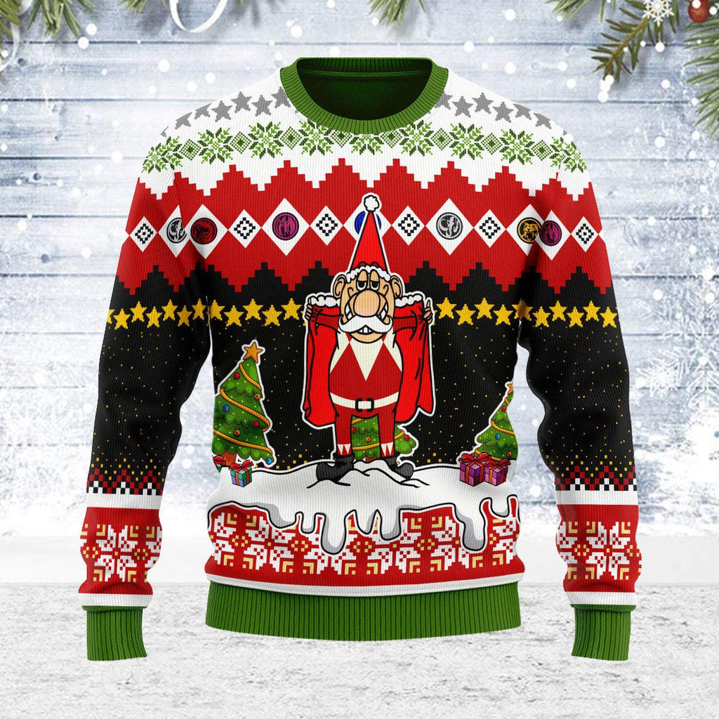 Merry Christmas Hoho Ranger Unisex Wool Sweater - OodieGang.com