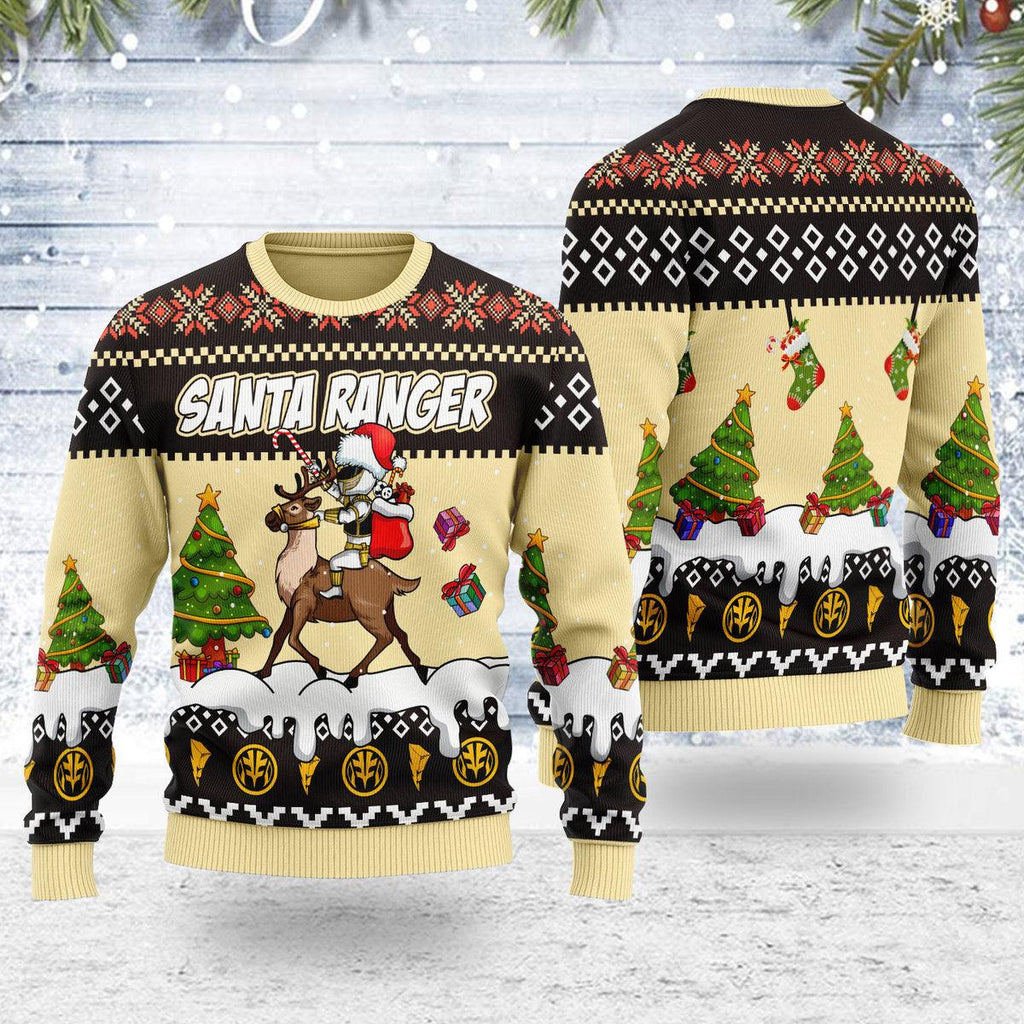 Merry Christmas Tommy Santa Ranger Unisex Wool Sweater - OodieGang.com