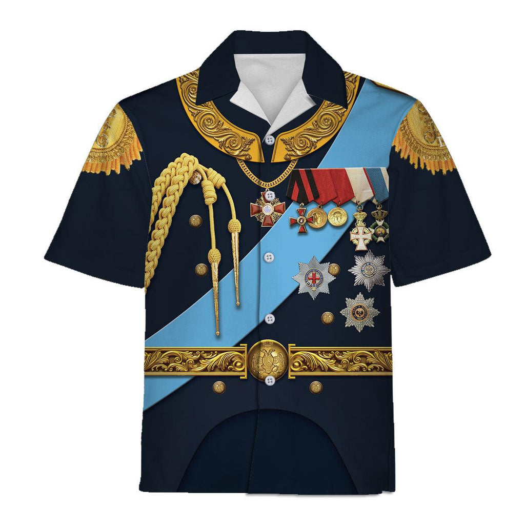 Nicholas II of Russia Hawaiian Shirt 3D Shirt For Unisex - OodieGang.com