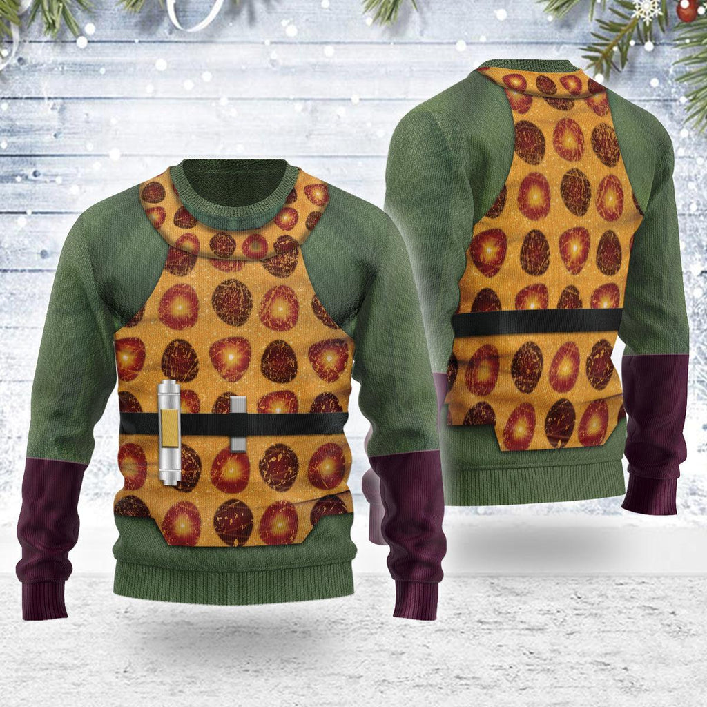 Original Series The Gorn Commander Themed Costume Christmas Wool Sweater - OodieGang.com