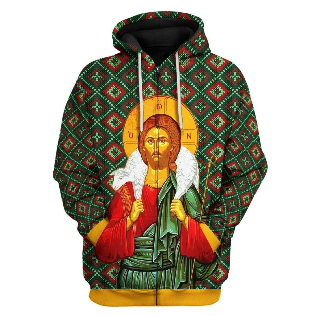 Orthodox Jesus Christ Zip Hoodie - OodieGang