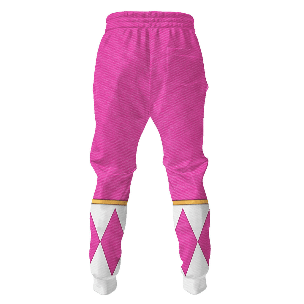 Pink Ranger Dragon Shield Hockey Jersey - OodieGang.com