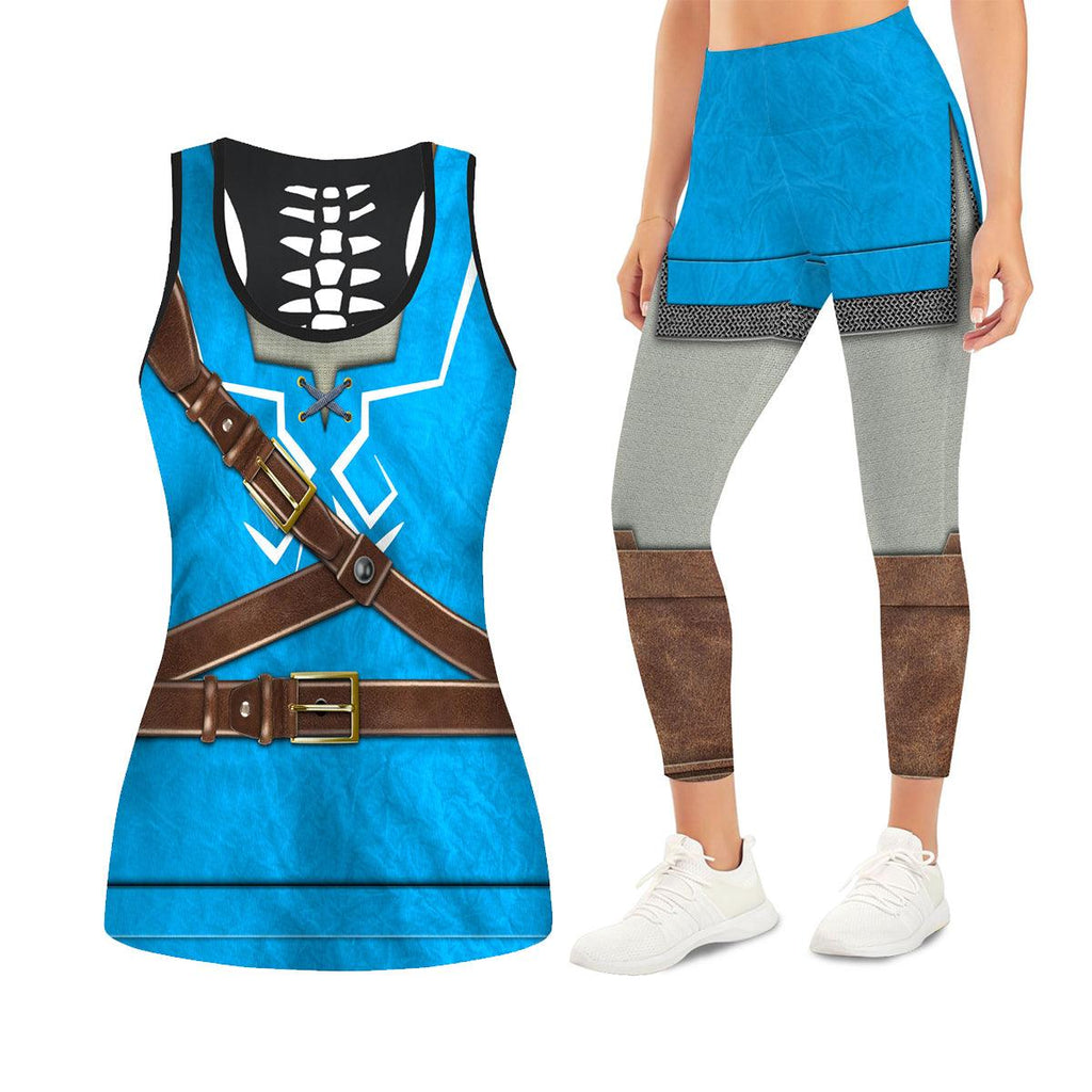 Princess Zelda Attire Tank Tops & Leggings - OodieGang.com