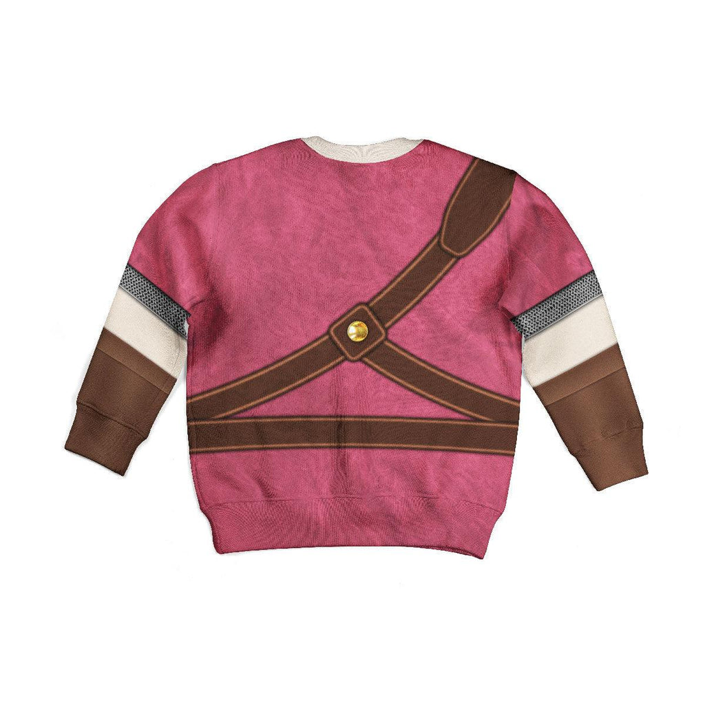 Princess Zelda Costume Kid Tops Hoodie Sweatshirt T-Shirt - OodieGang.com