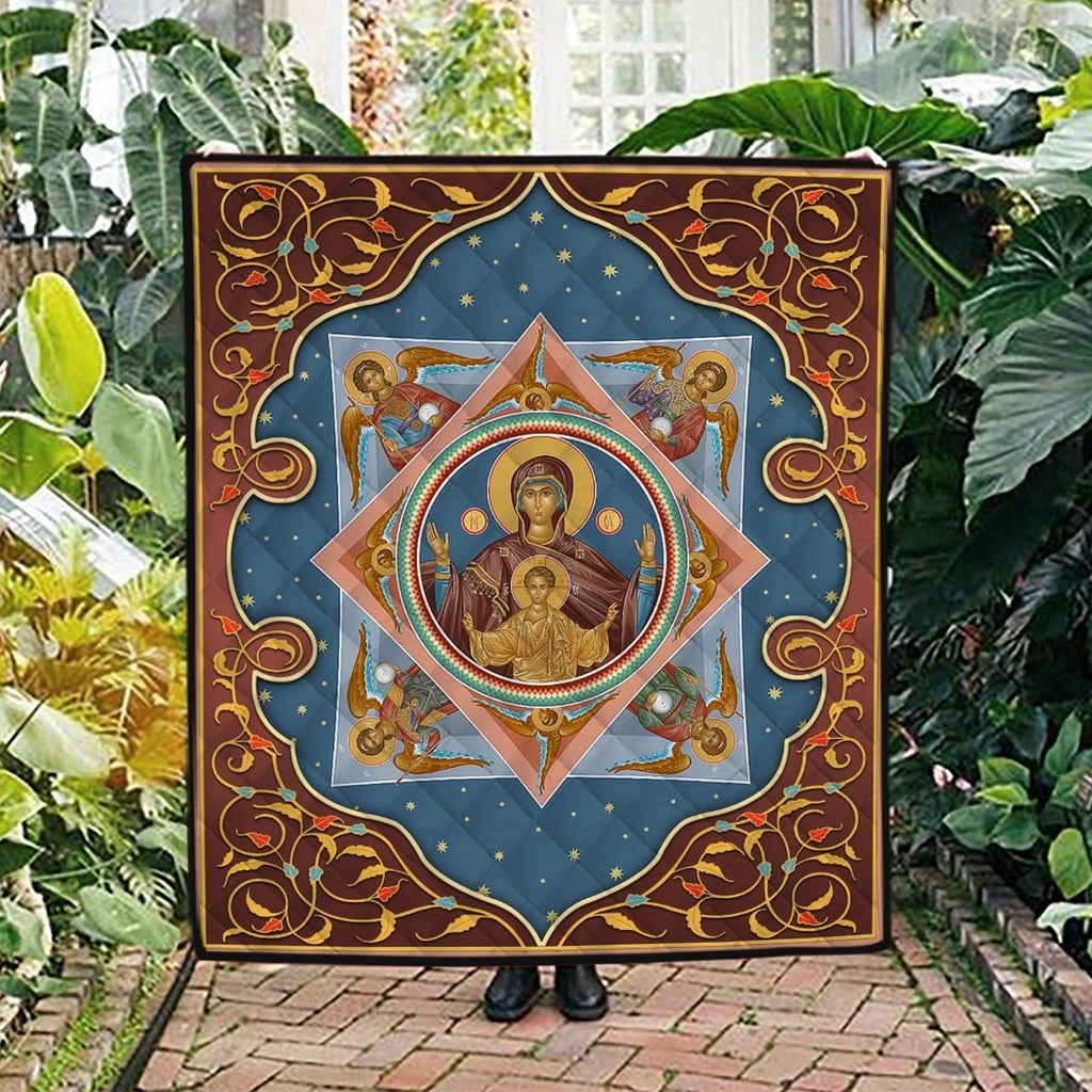 Quilt Jesus Greek Orthodoxy - OodieGang