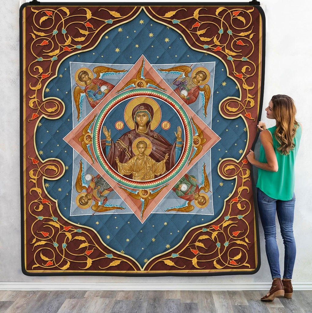 Quilt Jesus Greek Orthodoxy - OodieGang