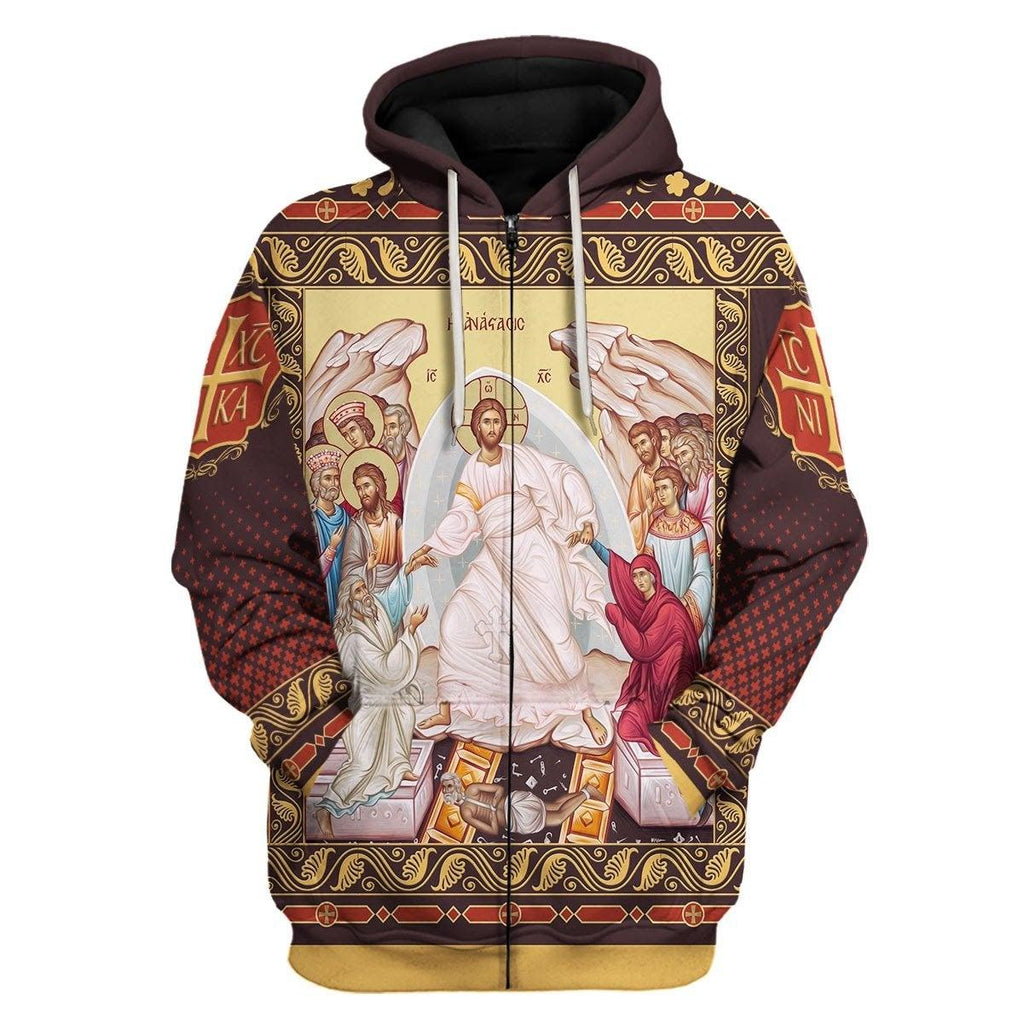 Resurrection of Christ Hoodie - OodieGang