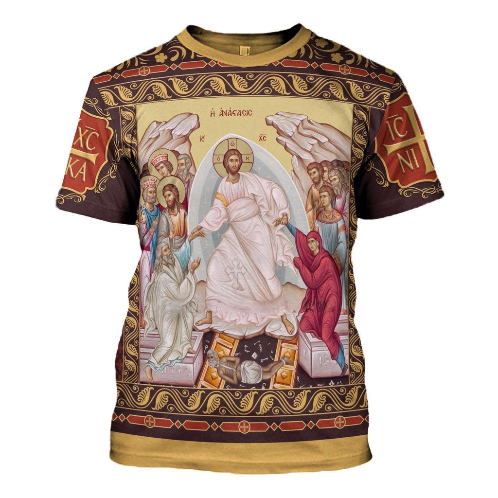 Resurrection of Christ T-shirt - OodieGang