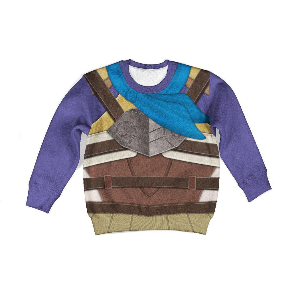 Revali Costume Kid Tops Hoodie Sweatshirt T-Shirt - OodieGang.com