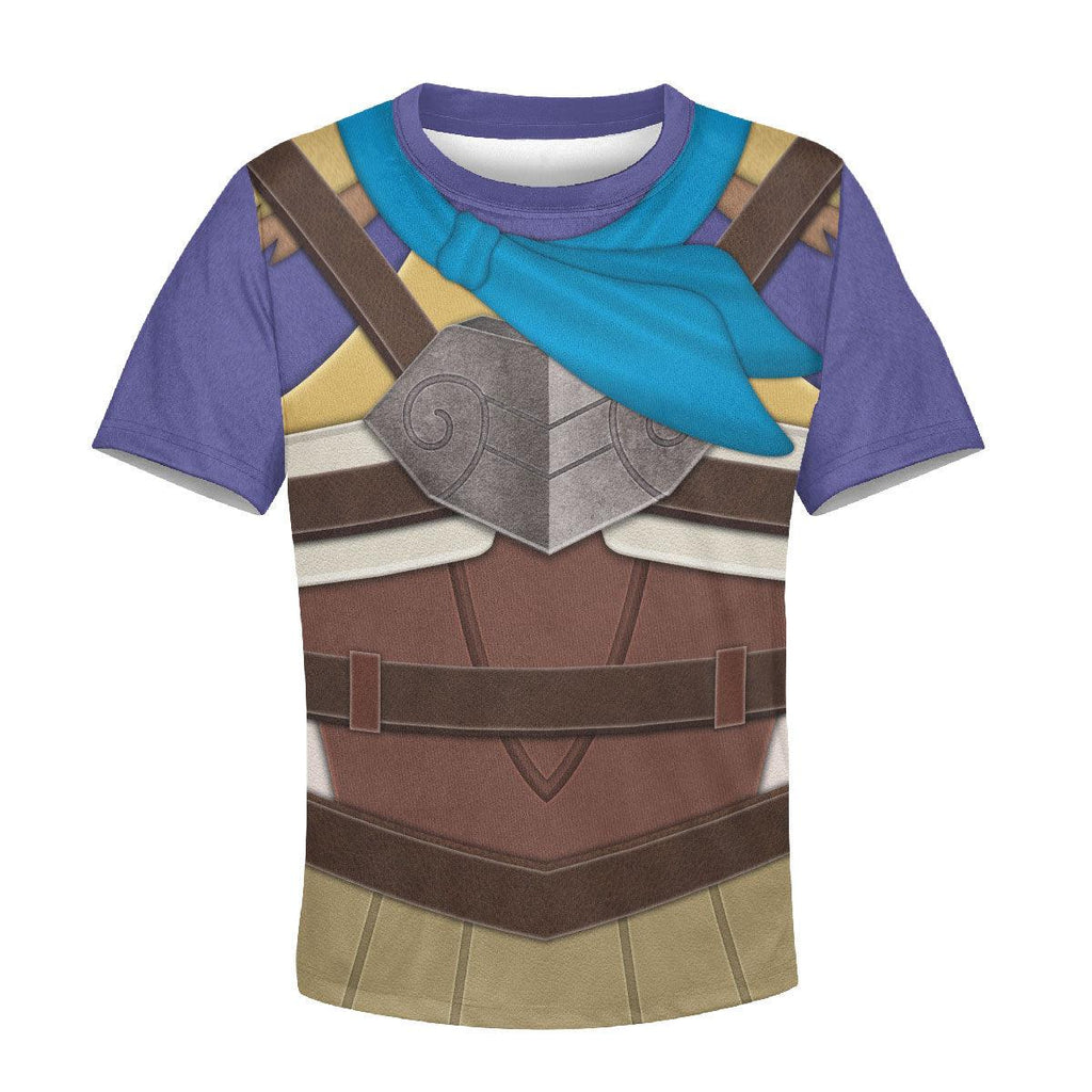 Revali Costume Kid Tops Hoodie Sweatshirt T-Shirt - OodieGang.com