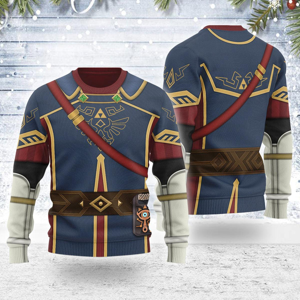 Royal Guard Uniform Themed Costume Unisex Christmas Wool Sweater - OodieGang.com