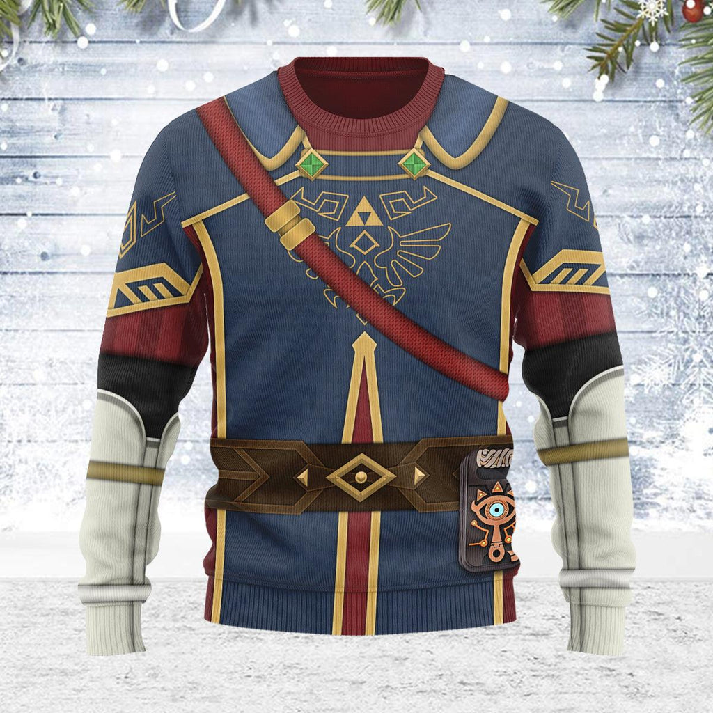 Royal Guard Uniform Themed Costume Unisex Christmas Wool Sweater - OodieGang.com