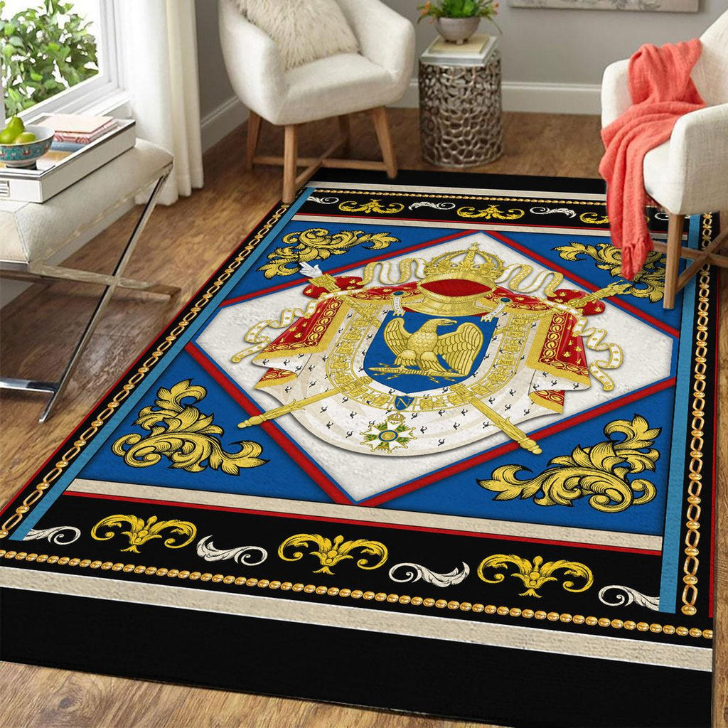 Oodiegang Napoleon Coat Of Arm Rug - Oodiegang.com