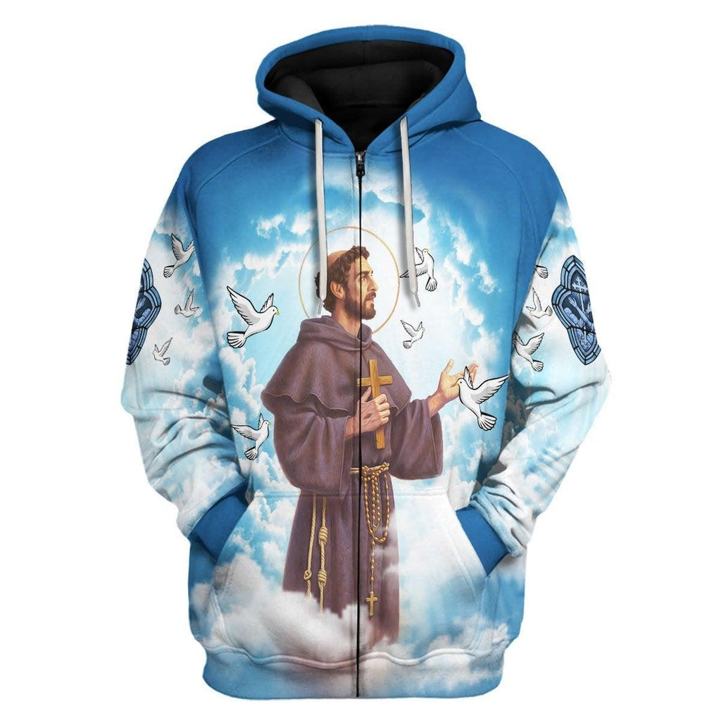 Saint Francis Of Assisi Hoodie - OodieGang