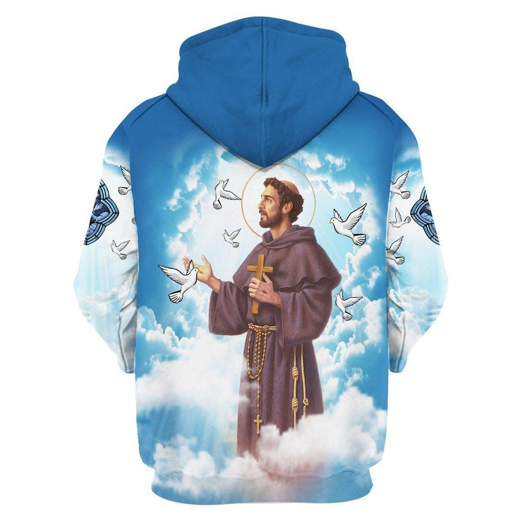 Saint Francis Of Assisi Hoodie - OodieGang